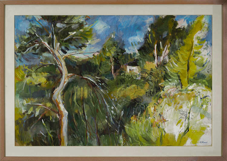 Nature 026 by Mauree Rosen, Oil Painting, 19 x 13inches(48x33cm)