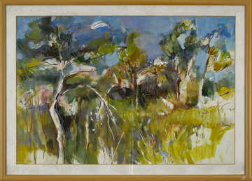 Nature 040 by Mauree Rosen, Oil Painting, 19 x 13inches(48x33cm)