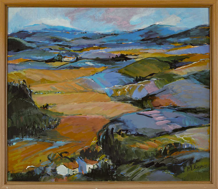 Nature 061 by Mauree Rosen, Oil Painting, 19 x 13inches(48x33cm)