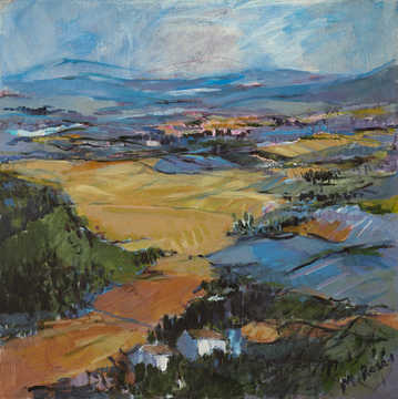 Nature 078 by Mauree Rosen, Oil Painting, 19 x 13inches(48x33cm)