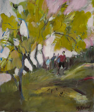 Nature 080 by Mauree Rosen, Oil Painting, 19 x 13inches(48x33cm)