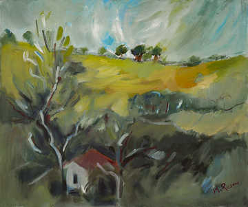 Nature 088 by Mauree Rosen, Oil Painting, 19 x 13inches(48x33cm)