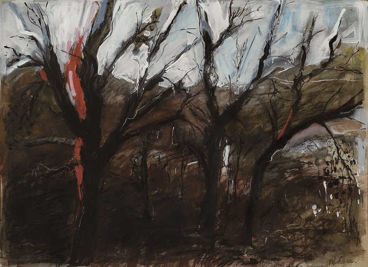 Nature 113 by Mauree Rosen, Oil Painting, 19 x 13inches(48x33cm)