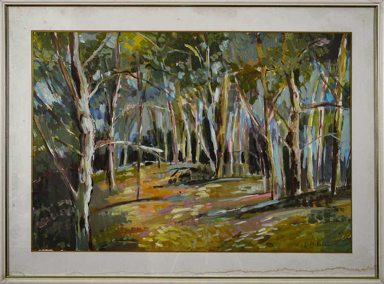 Nature 115 by Mauree Rosen, Oil Painting, 19 x 13inches(48x33cm)