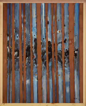 People / Landscapes 003 by Mauree Rosen, Oil Painting, 19 x 13inches(48x33cm)